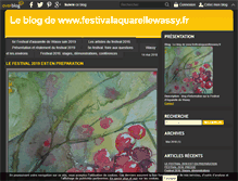 Tablet Screenshot of festivalaquarellewassy.fr